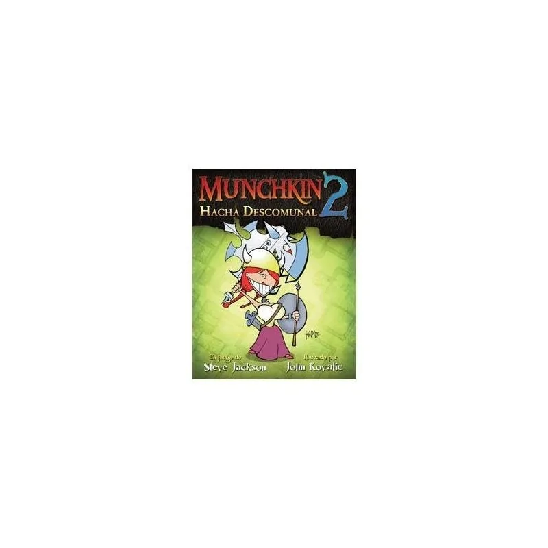 Munchkin 2: Hacha Descomunal de Edge en Juegos de Cartas | La Cueva Roja
