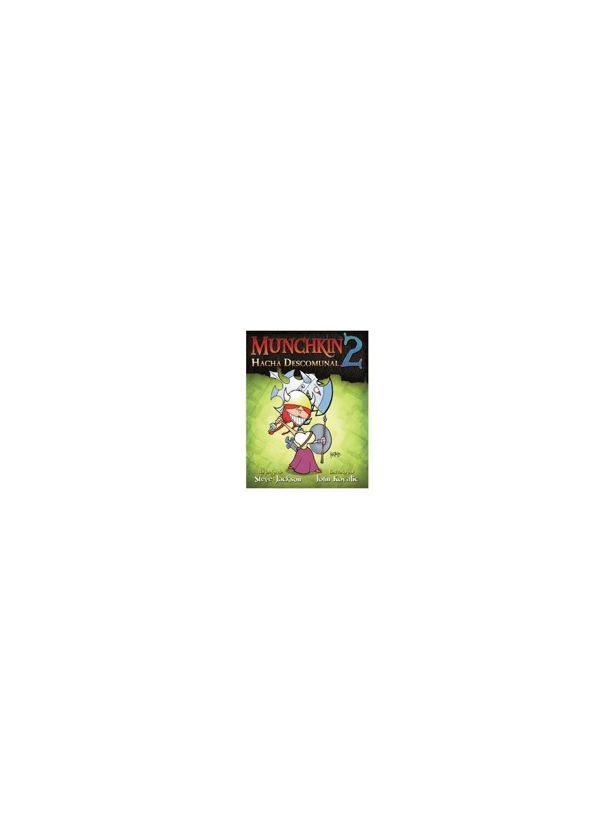 Munchkin 2: Hacha Descomunal de Edge en Juegos de Cartas | La Cueva Roja