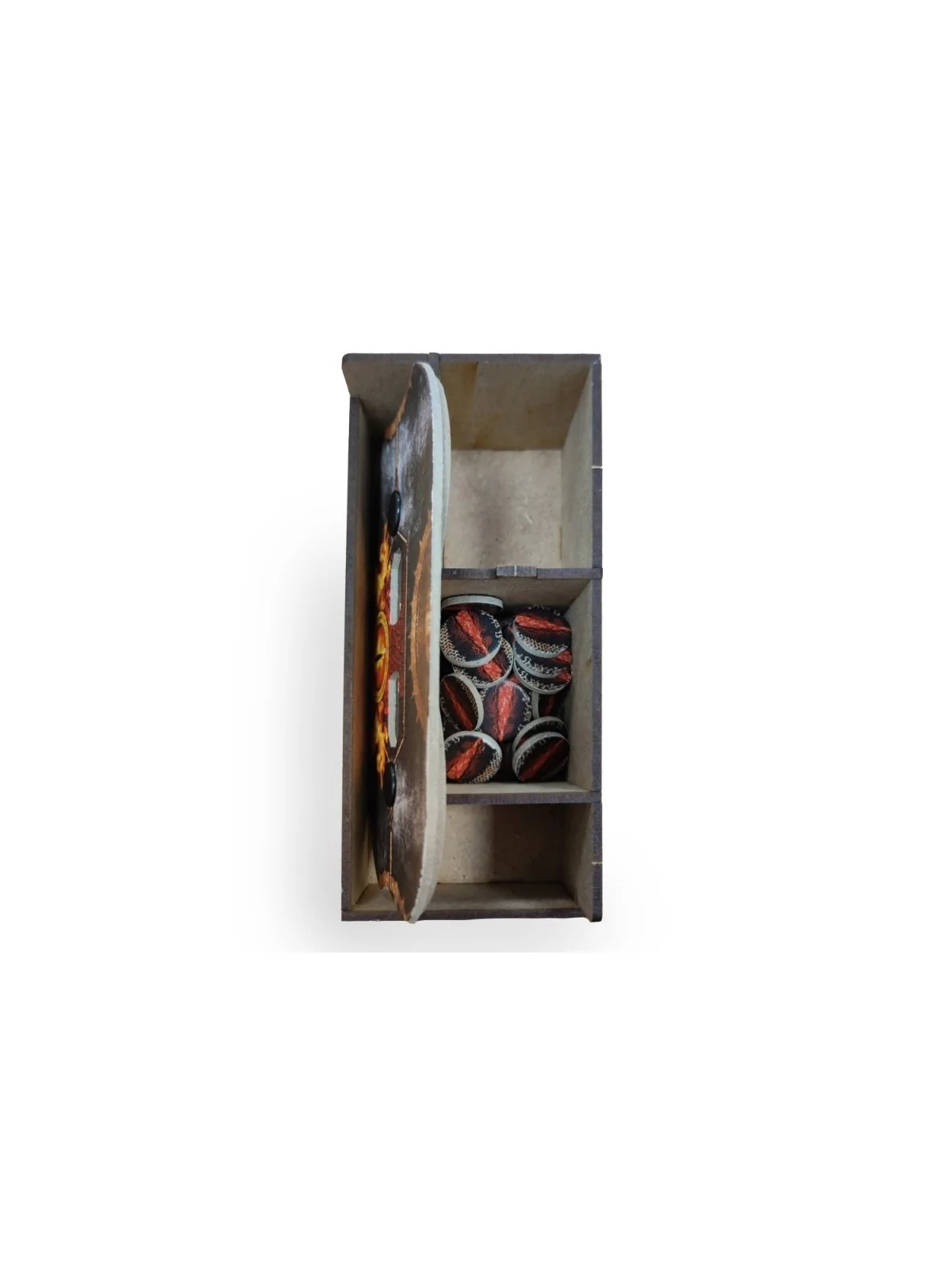 Caja Compatible con El Señor de los Anillos (Juegos de Cartas) (Base + Expansiones) de WithOut Mess en Insertos | La Cueva Roja