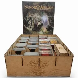 Caja Compatible con El Señor de los Anillos (Juegos de Cartas) (Base + Expansiones) de WithOut Mess en Insertos | La Cueva Roja