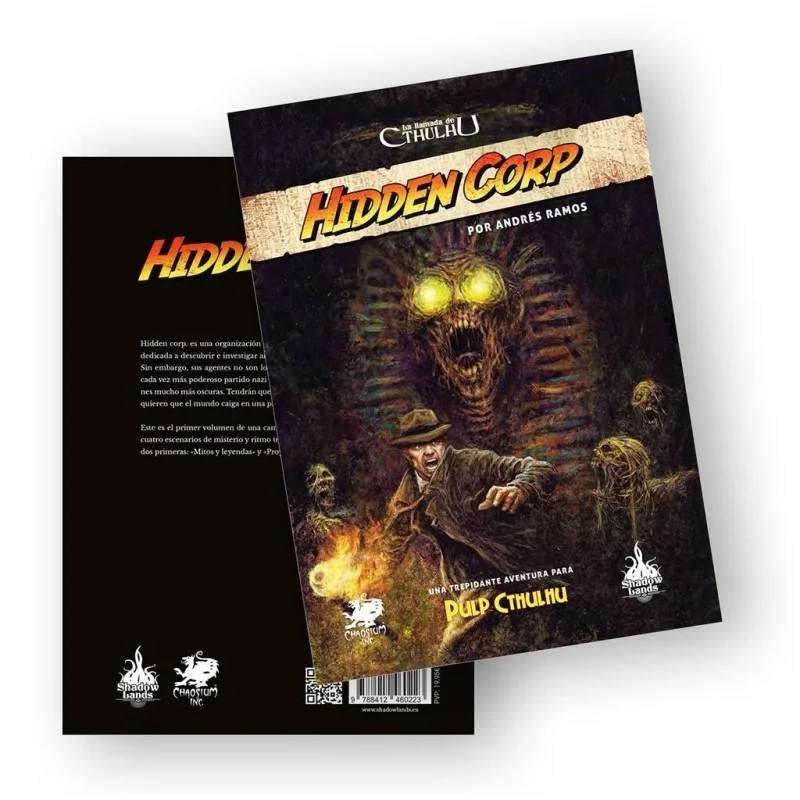 La llamada de Cthulhu JDR: Hidden Corp I de Shadowlands Ediciones en Juegos de Rol | La Cueva Roja