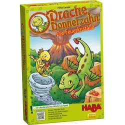 Dragón Diente de Trueno: Los Cristales de Fuego de Haba en Juegos de Tablero | La Cueva Roja