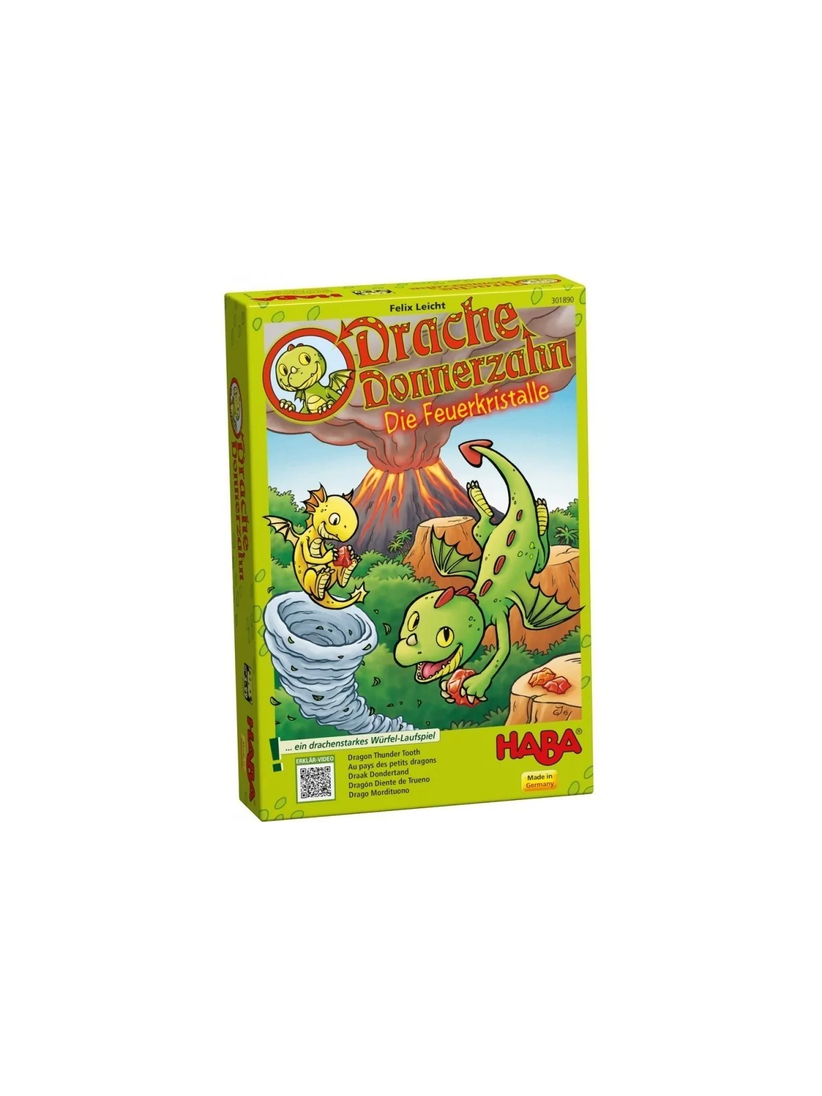 Dragón Diente de Trueno: Los Cristales de Fuego de Haba en Juegos de Tablero | La Cueva Roja