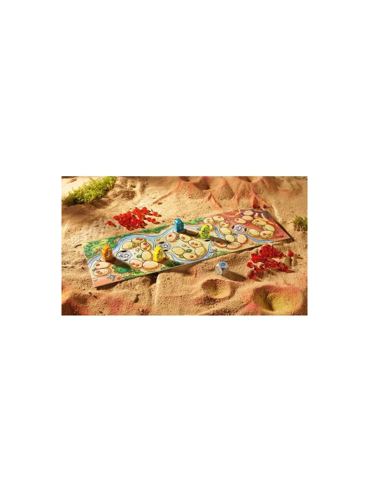 Dragón Diente de Trueno: Los Cristales de Fuego de Haba en Juegos de Tablero | La Cueva Roja