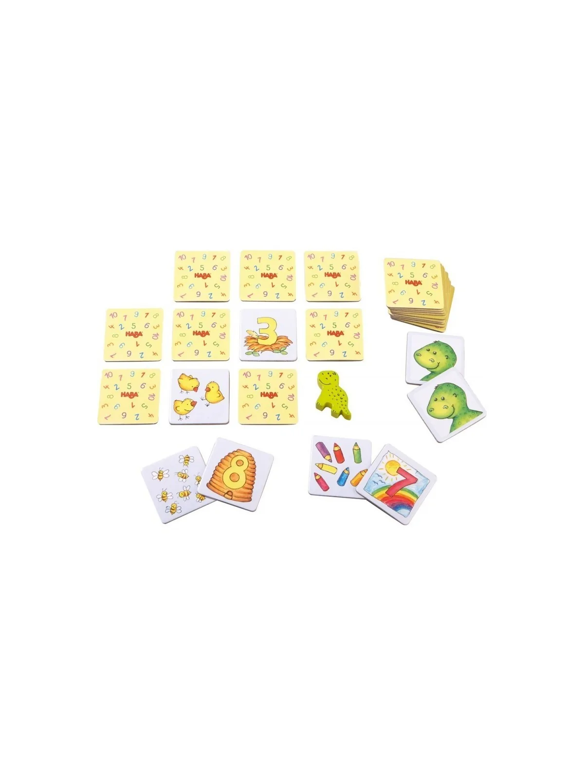 Dino de los Números de Haba en Juegos de Tablero | La Cueva Roja