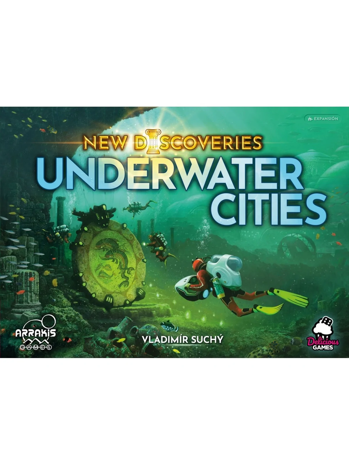 Underwater Cities New Discoveries de Arrakis Games en Juegos de Tablero | La Cueva Roja