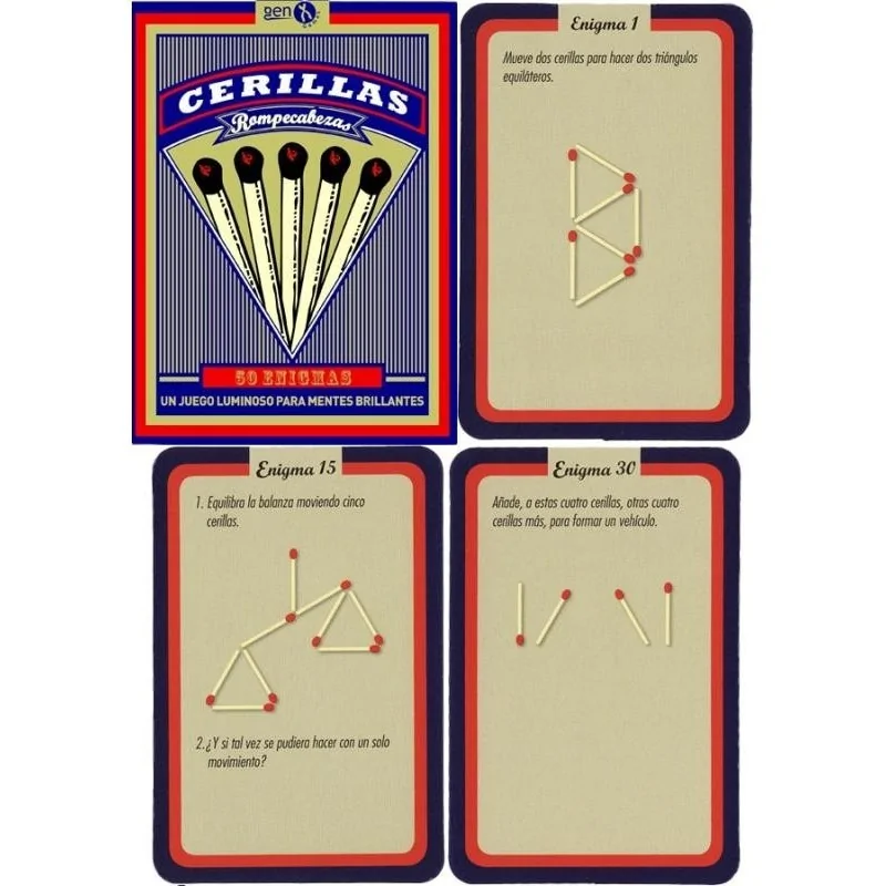 Cerillas de Gen X Games en Juegos de Cartas | La Cueva Roja