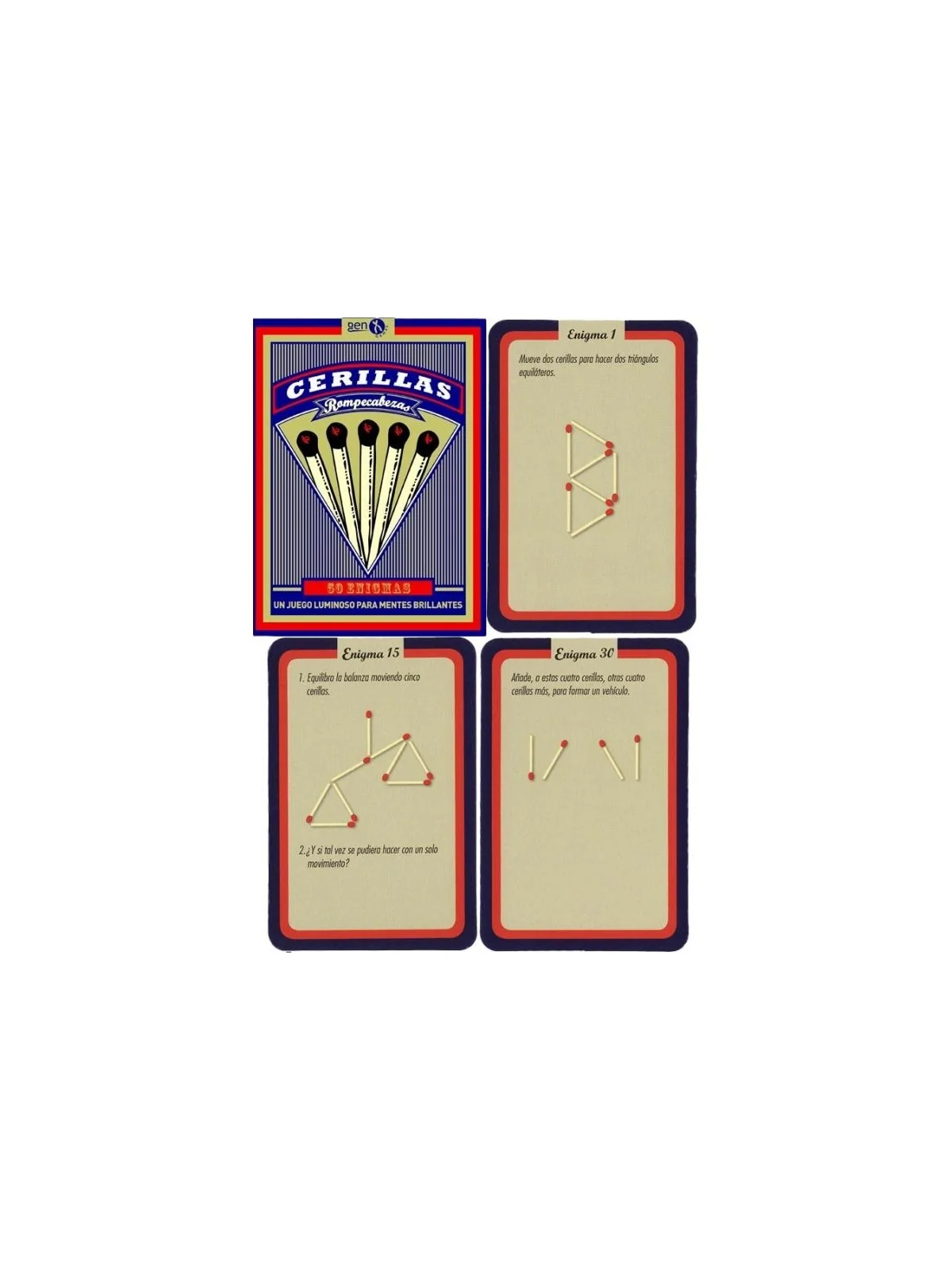 Cerillas de Gen X Games en Juegos de Cartas | La Cueva Roja