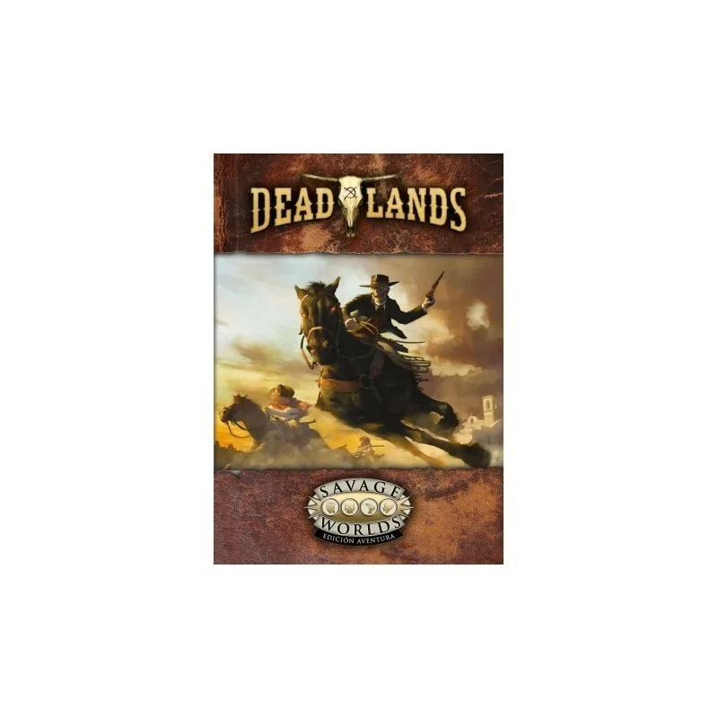 Deadlands: El Extraño Oeste - Savage Worlds: El Infierno en la Tierra de HT Publishers en Juegos de Rol | La Cueva Roja