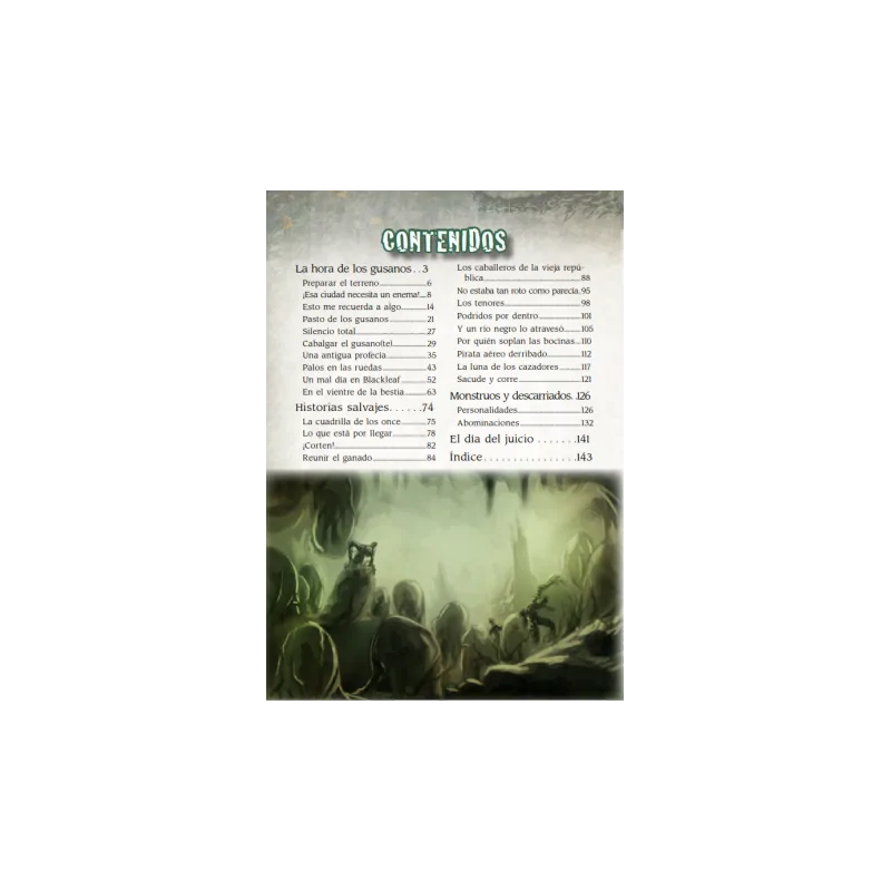 Savage Worlds DL: El Infierno en la Tierra - La Hora de los Gusanos de HT Publishers en Juegos de Rol | La Cueva Roja