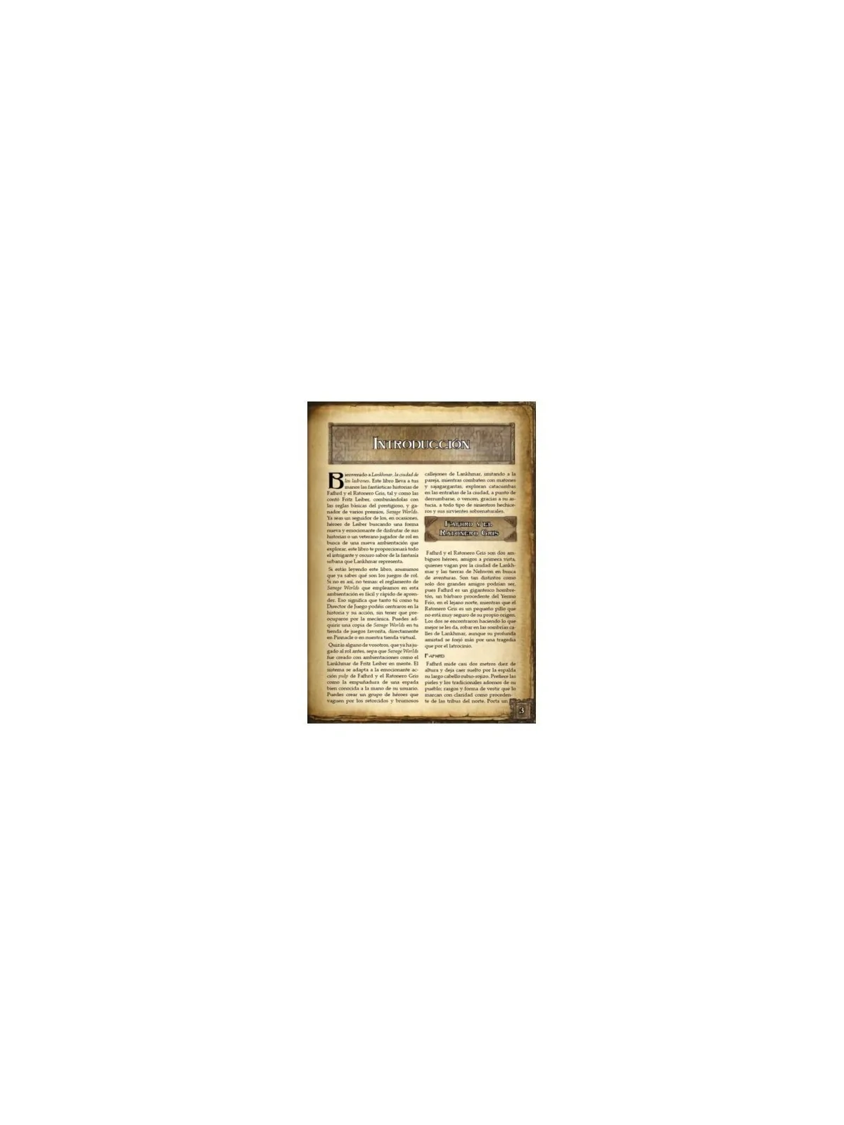 Savage Worlds Lankhmar: La Ciudad de los Ladrones de HT Publishers en Juegos de Rol | La Cueva Roja