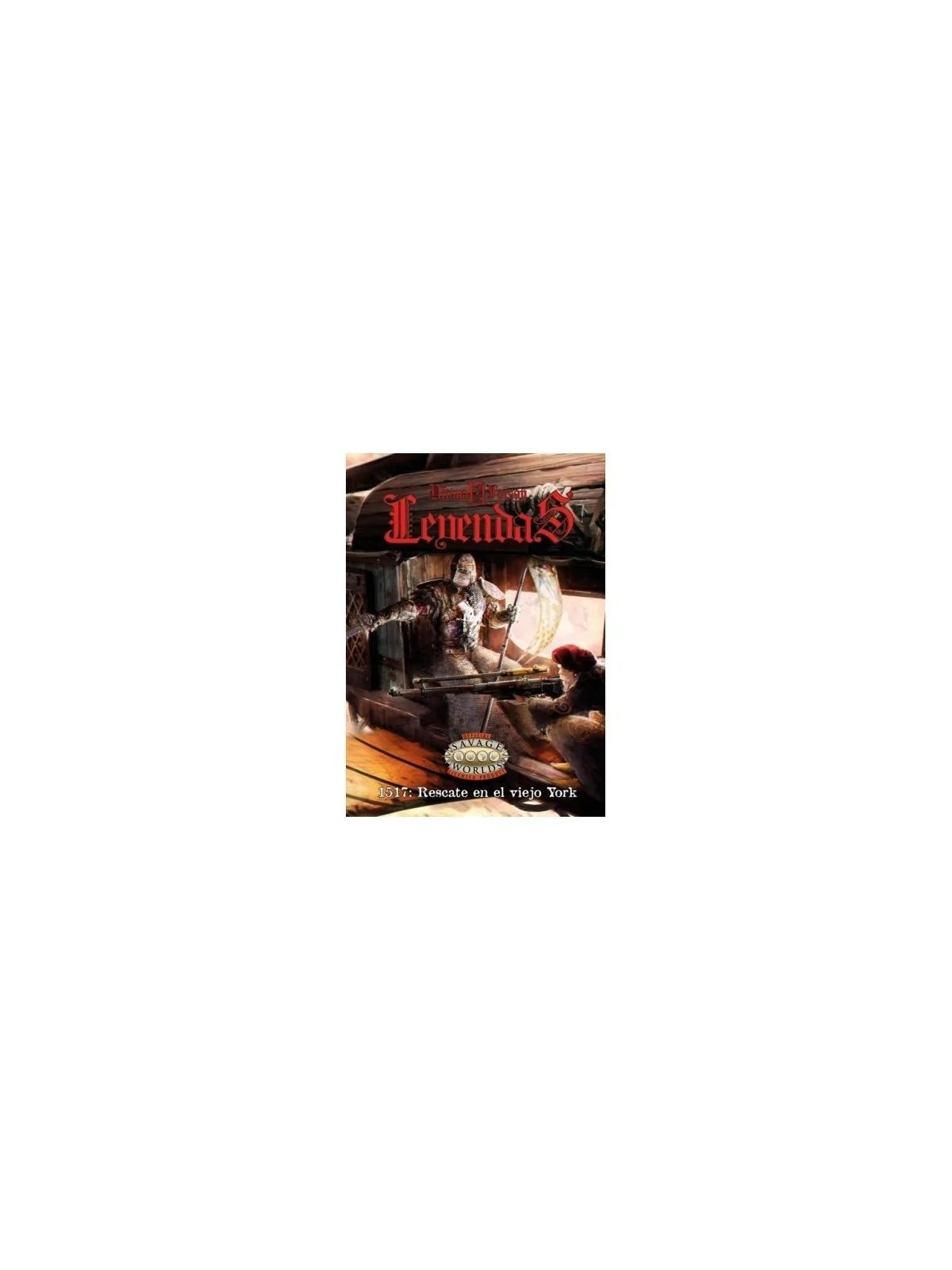 Savage Worlds Ultima Forsan: Leyendas 1517 - Rescate en el Viejo York de HT Publishers en Juegos de Rol | La Cueva Roja