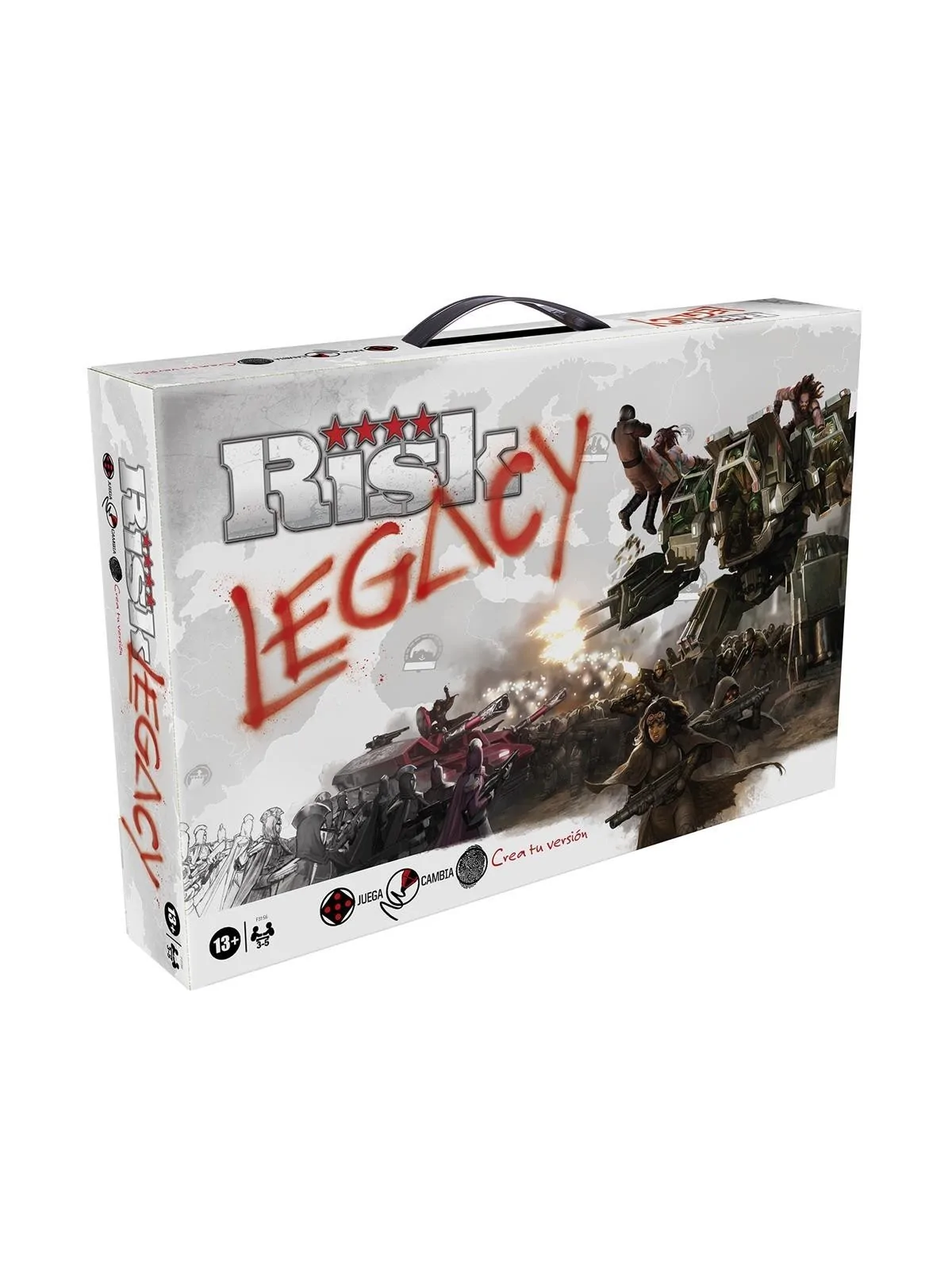 Risk Legacy de Hasbro en Juegos de Tablero | La Cueva Roja