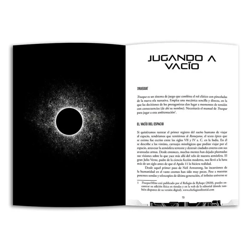 Trueque: Vacío, un Suplemento de Horror Espacial de El Refugio de Ryhope en Juegos de Rol | La Cueva Roja