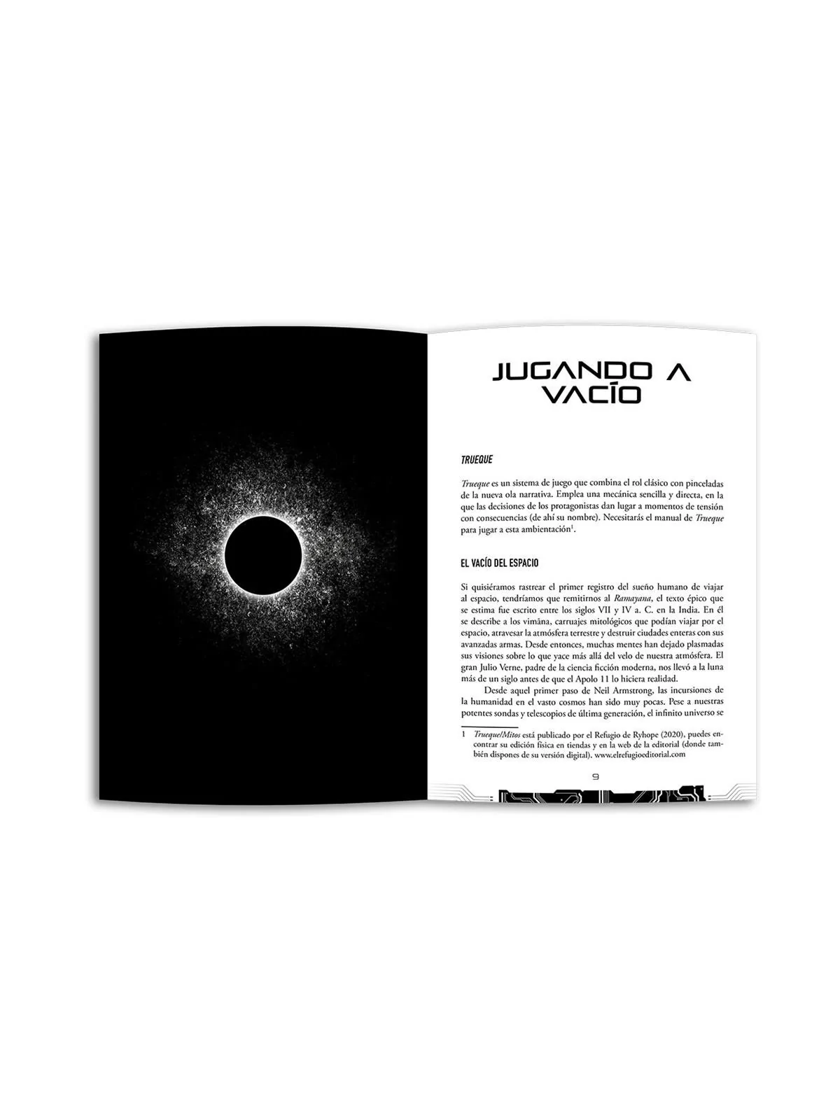 Trueque: Vacío, un Suplemento de Horror Espacial de El Refugio de Ryhope en Juegos de Rol | La Cueva Roja