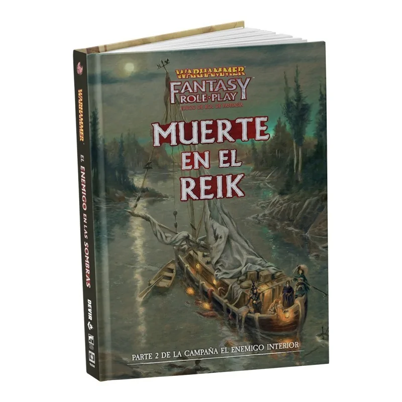 Warhammer: Muerte en el Reik - Aventura de Devir en Juegos de Rol | La Cueva Roja