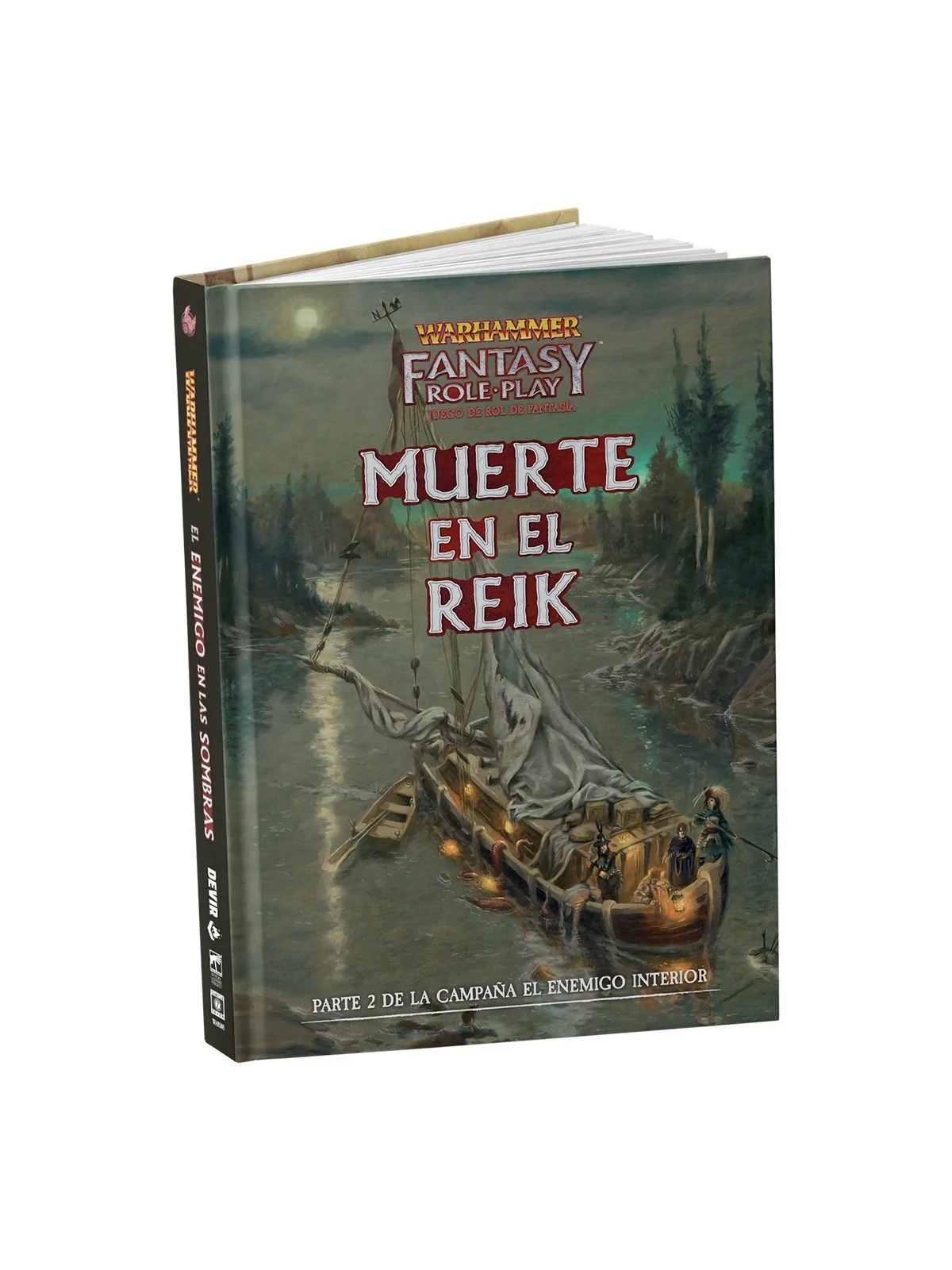 Warhammer: Muerte en el Reik - Aventura de Devir en Juegos de Rol | La Cueva Roja