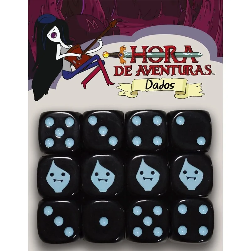 Dados de Hora de Aventuras: Marceline de Nosolorol en Dados | La Cueva Roja
