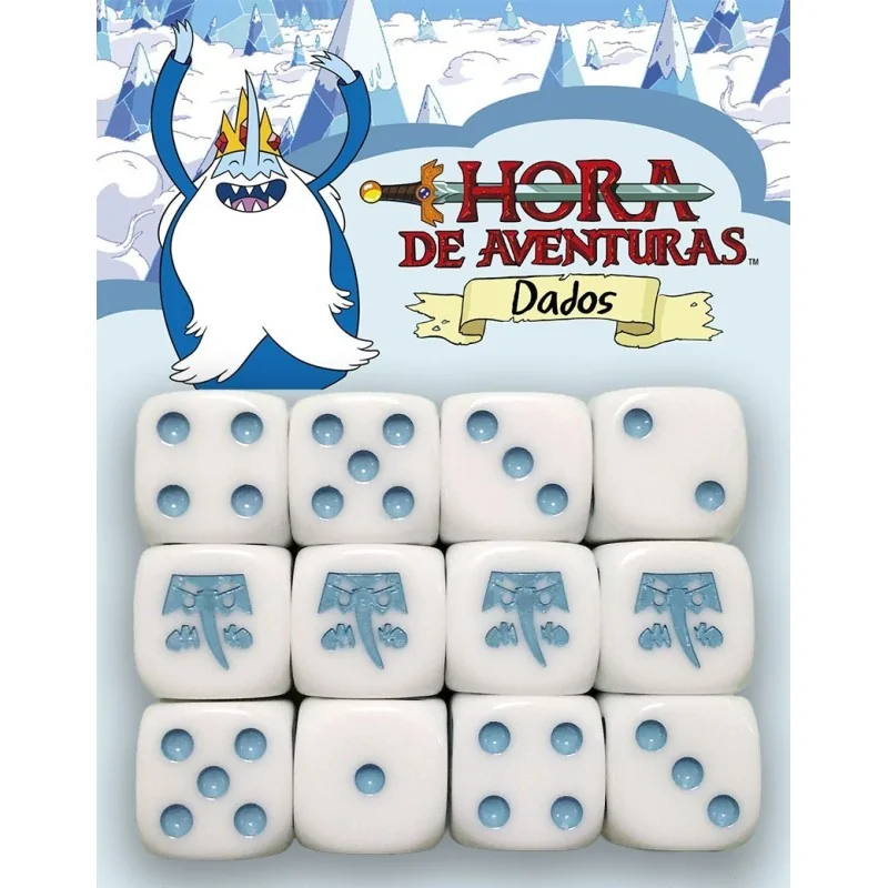 Dados de Hora de Aventuras: Rey Hielo de Nosolorol en Dados | La Cueva Roja
