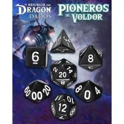 Dados Pioneros de Voldor: Negro Armonía Celes de Nosolorol en Dados | La Cueva Roja
