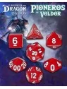 Dados Pioneros de Voldor: Rojo Lantamar de Nosolorol en Dados | La Cueva Roja