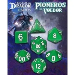 Dados Pioneros de Voldor: Verde Saurania de Nosolorol en Dados | La Cueva Roja