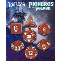 Dados Pioneros de Voldor: Marrón Shabanna de Nosolorol en Dados | La Cueva Roja