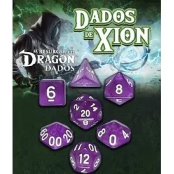 Dados de Xion: Púrpura Extraña Oscuridad de Nosolorol en Dados | La Cueva Roja