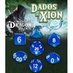 Dados de Xion: Azul Mármeron de Nosolorol en Dados | La Cueva Roja