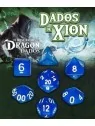 Dados de Xion: Azul Mármeron de Nosolorol en Dados | La Cueva Roja