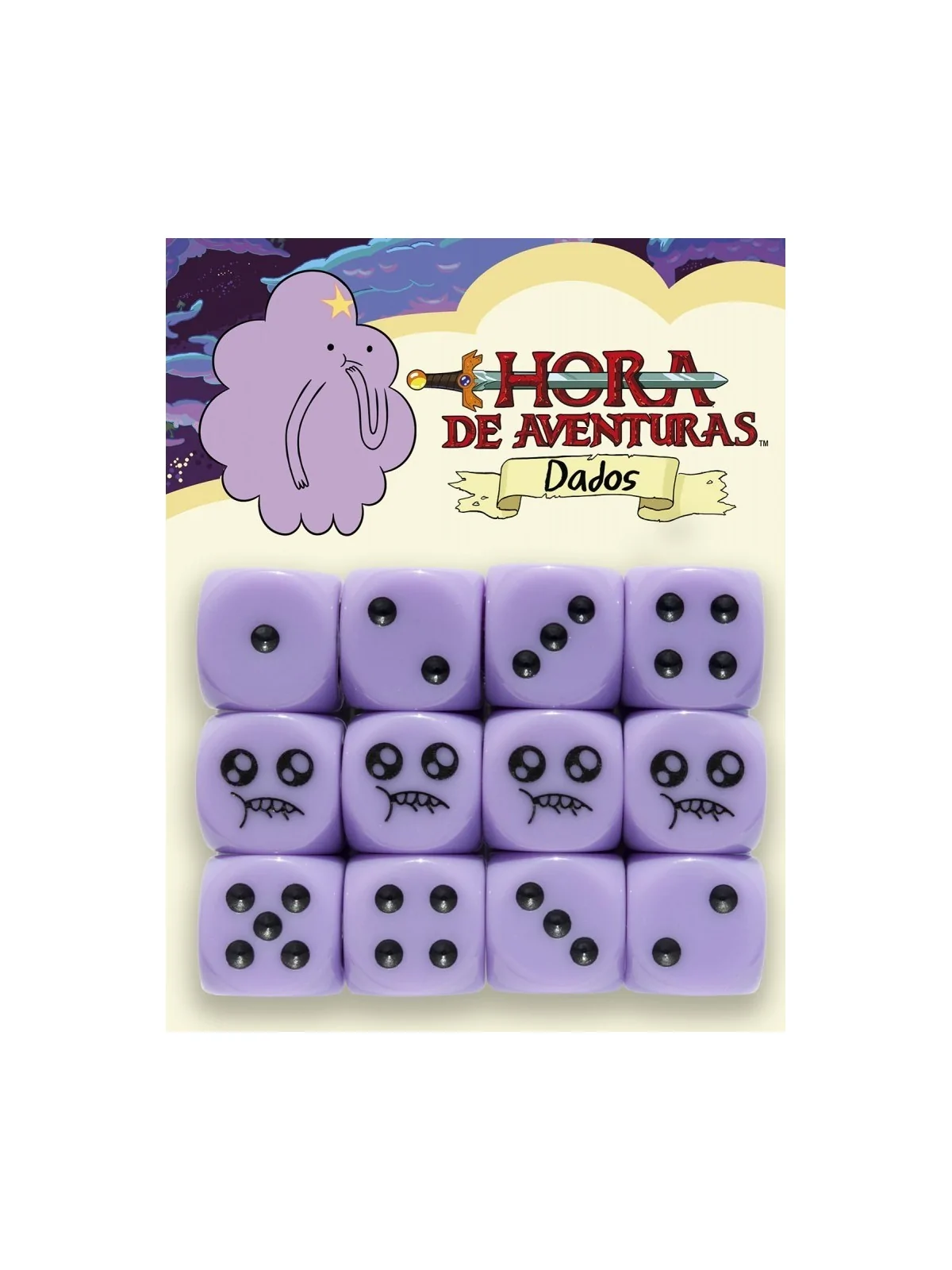 Dados de Hora de Aventuras: Princesa Bultos de Nosolorol en Dados | La Cueva Roja
