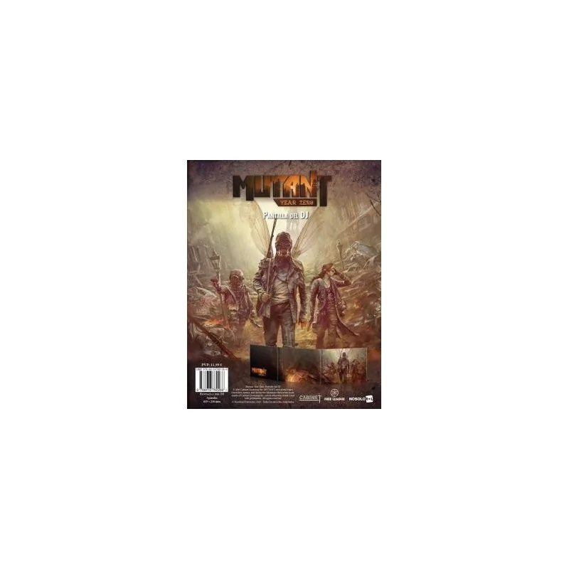 MYZ Pantalla del director de juego de Nosolorol en Juegos de Rol | La Cueva Roja