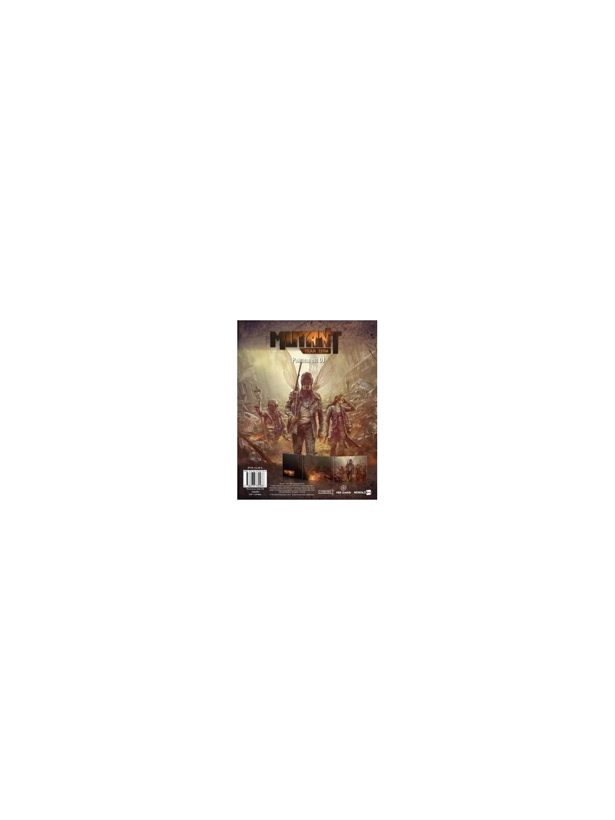 MYZ Pantalla del director de juego de Nosolorol en Juegos de Rol | La Cueva Roja