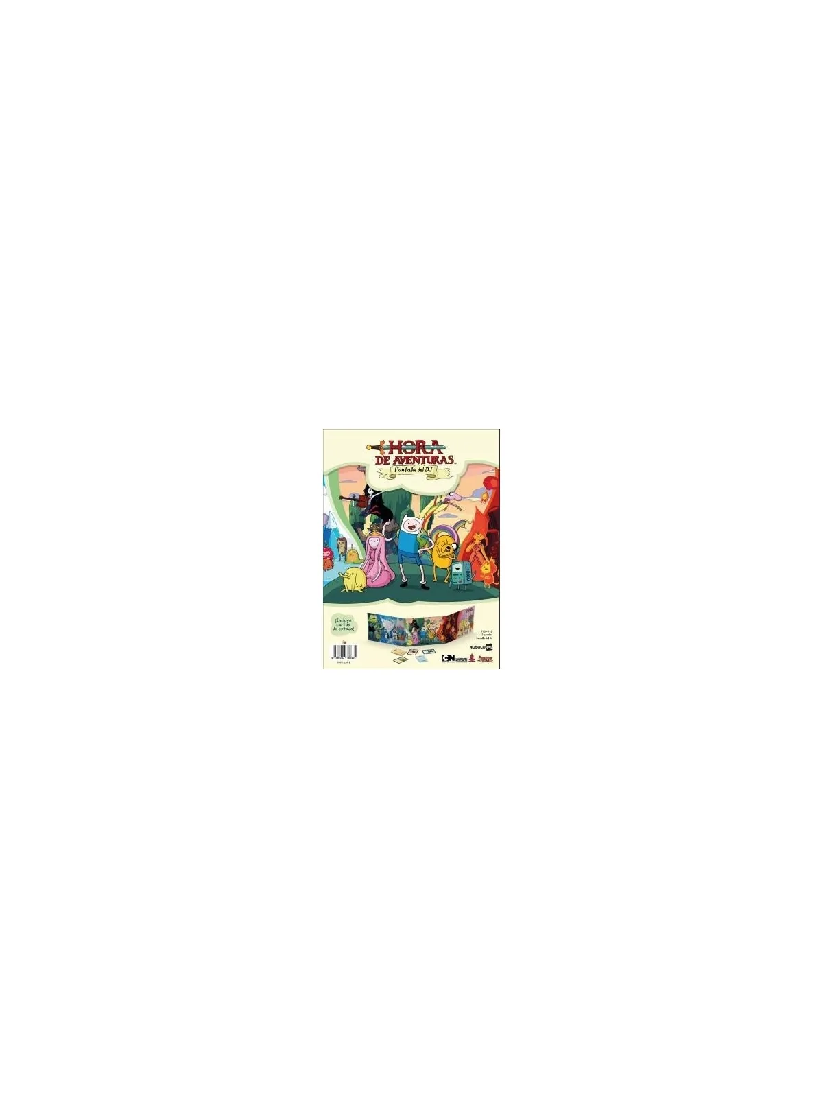 Hora de aventuras: Pantalla + cartas de estado de Nosolorol en Juegos de Rol | La Cueva Roja