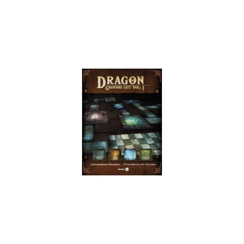 Dragon Ground Set Vol.1 de Nosolorol en Juegos de Rol | La Cueva Roja