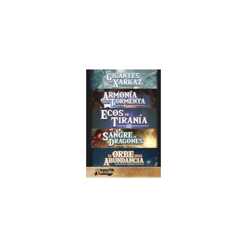 Pack de Aventuras en Voldor Vol. 1 de Nosolorol en Juegos de Rol | La Cueva Roja