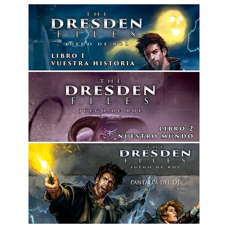 The Dresden Files: Pack juego de rol de Nosolorol en Juegos de Rol | La Cueva Roja