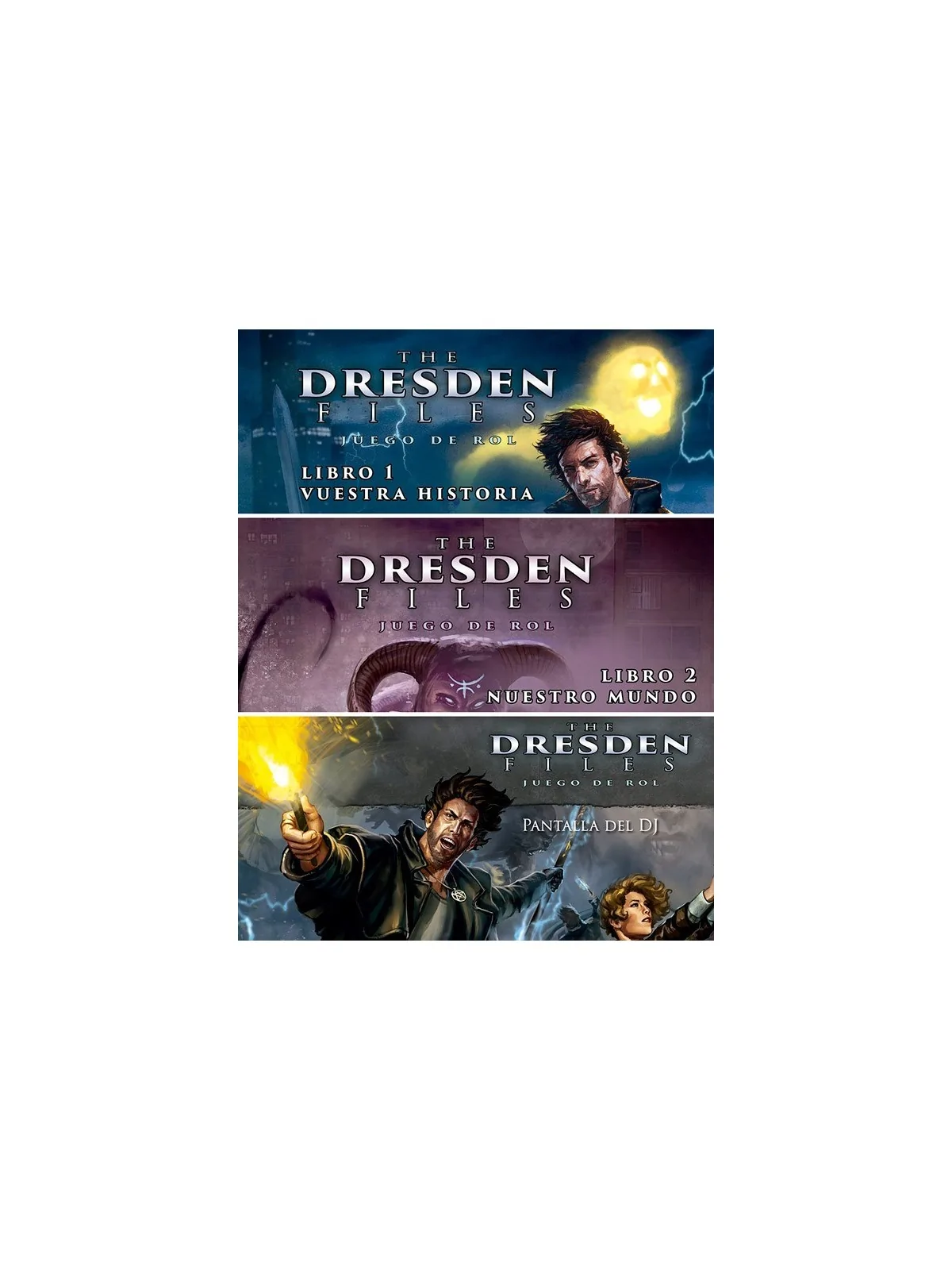 The Dresden Files: Pack juego de rol de Nosolorol en Juegos de Rol | La Cueva Roja