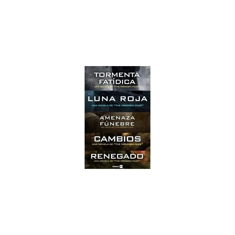 Pack Novelas Dresden de Nosolorol en Juegos de Rol | La Cueva Roja