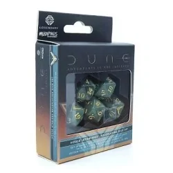 Dados Dune: Atreides (verdes) de Nosolorol en Dados | La Cueva Roja