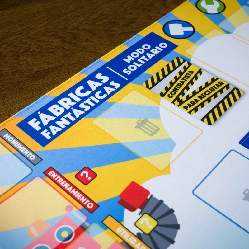 Tapete de Neopreno - Fábricas Fantásticas de Maldito Games en Tapetes | La Cueva Roja