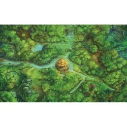 Tapete de Neopreno 140x80 cm - Bosque de Maldito Games en Tapetes | La Cueva Roja