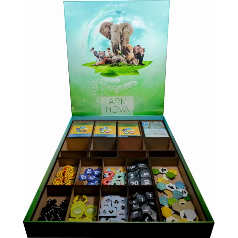 Inserto Compatible con Ark Nova de WithOut Mess en Insertos | La Cueva Roja