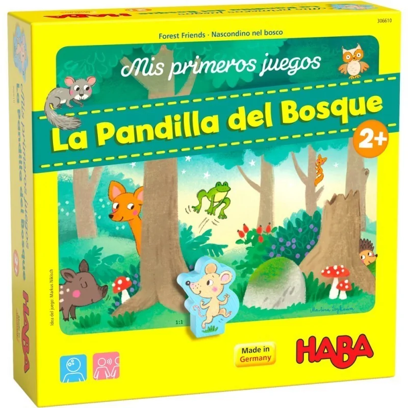 Mis Primeros Juegos: La Pandilla del Bosque de Haba en Juegos de Tablero | La Cueva Roja
