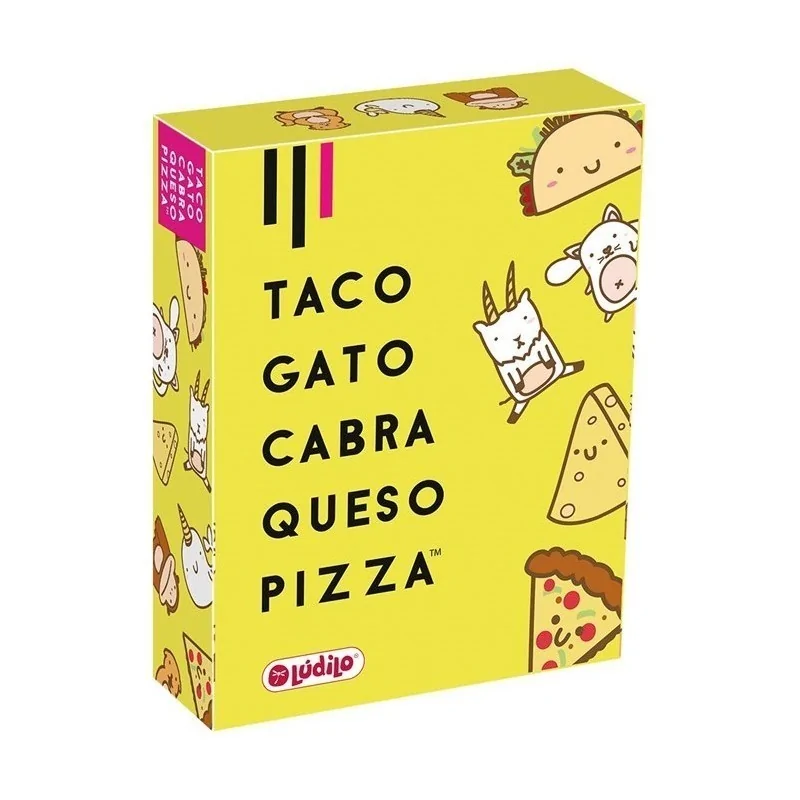 Taco Gato Cabra Queso Pizza de Ludilo en Juegos de Cartas | La Cueva Roja