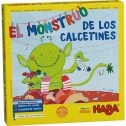 El Monstruo de los Calcetines de Haba en Juegos de Tablero | La Cueva Roja