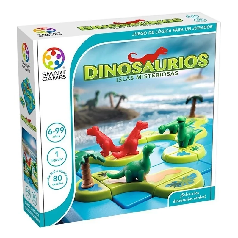 Dinosaurios: Islas Misteriosas de Ludilo en Juegos de Tablero | La Cueva Roja