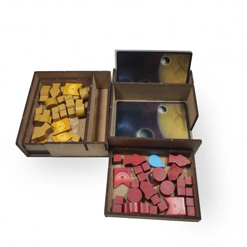 Inserto Compatible con Dune Imperium (Base+Expansion El Auge de IX) de WithOut Mess en Insertos | La Cueva Roja