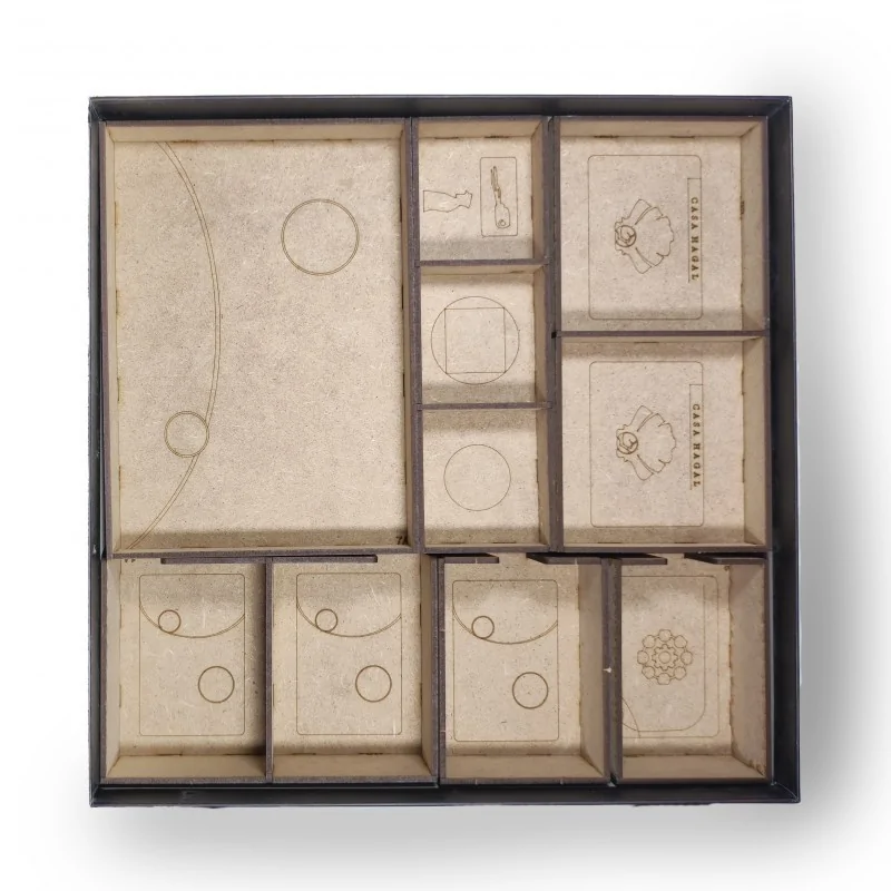 Inserto Compatible con Dune Imperium (Base+Expansion El Auge de IX) de WithOut Mess en Insertos | La Cueva Roja