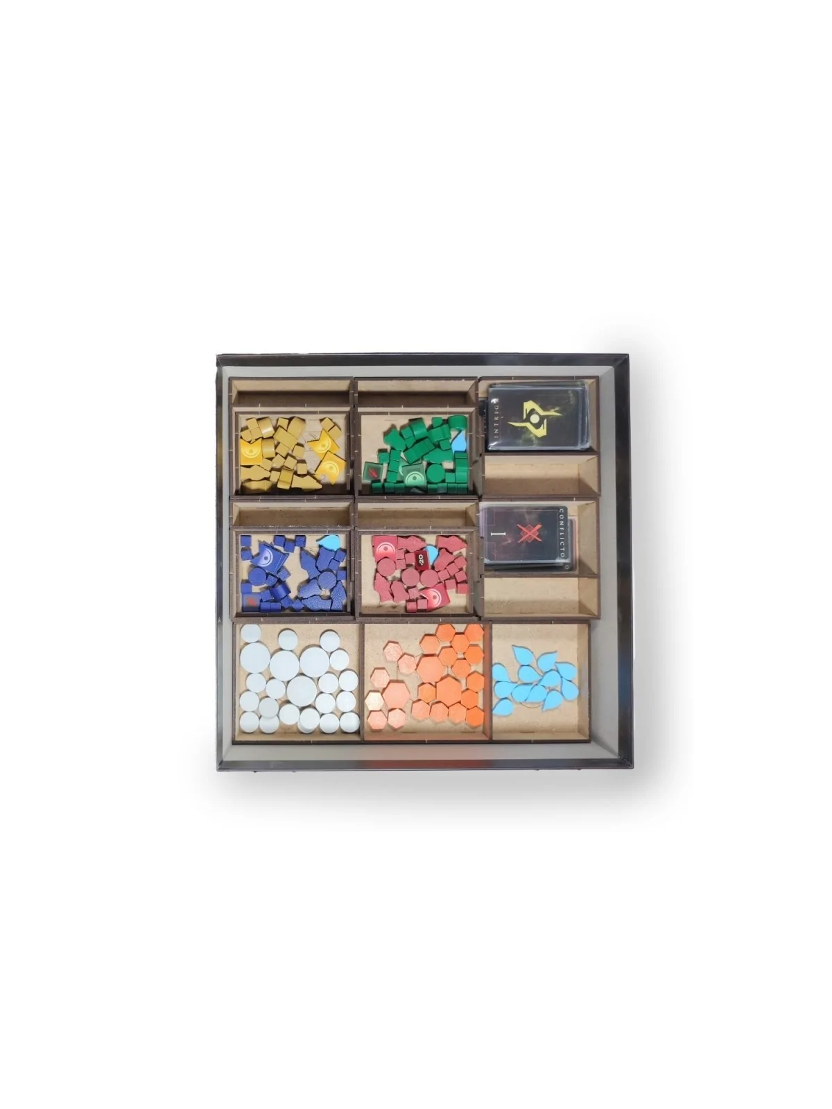 Inserto Compatible con Dune Imperium (Base+Expansion El Auge de IX) de WithOut Mess en Insertos | La Cueva Roja